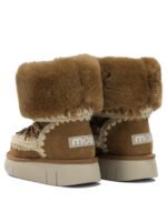 MOU bottes en cuir femme marron – Image 4