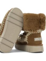 MOU bottes en cuir femme marron – Image 5