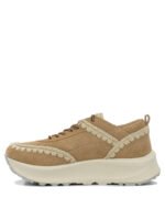 MOU baskets en cuir femme beiges – Image 3