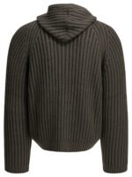 OUR LEGACY pull zippé en laine homme vert – Image 2