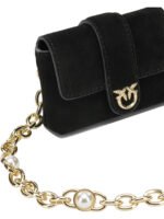PINKO portefeuille en cuir femme noir – Image 4