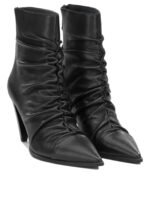 PINKO bottes en cuir femme noires – Image 2