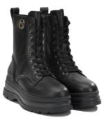 PINKO bottes en cuir femme noires – Image 2