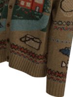 POLO RALPH LAUREN cardigan homme marron – Image 4