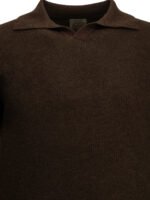 RAKKI pull polo homme marron – Image 3