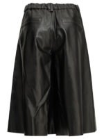 SEMPER jupe en cuir femme noire – Image 2