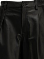 SEMPER jupe en cuir femme noire – Image 3