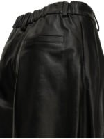 SEMPER jupe en cuir femme noire – Image 4