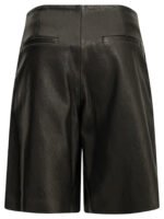 SEMPER short en cuir femme noir – Image 2