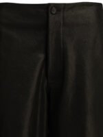 SEMPER short en cuir femme noir – Image 3
