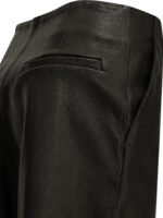 SEMPER short en cuir femme noir – Image 4