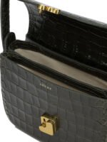 SOEUR petit sac bandoulière effet croco femme vert – Image 5