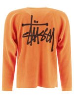 STÜSSY pull en coton homme orange – Image 2
