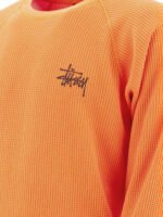 STÜSSY pull en coton homme orange – Image 4