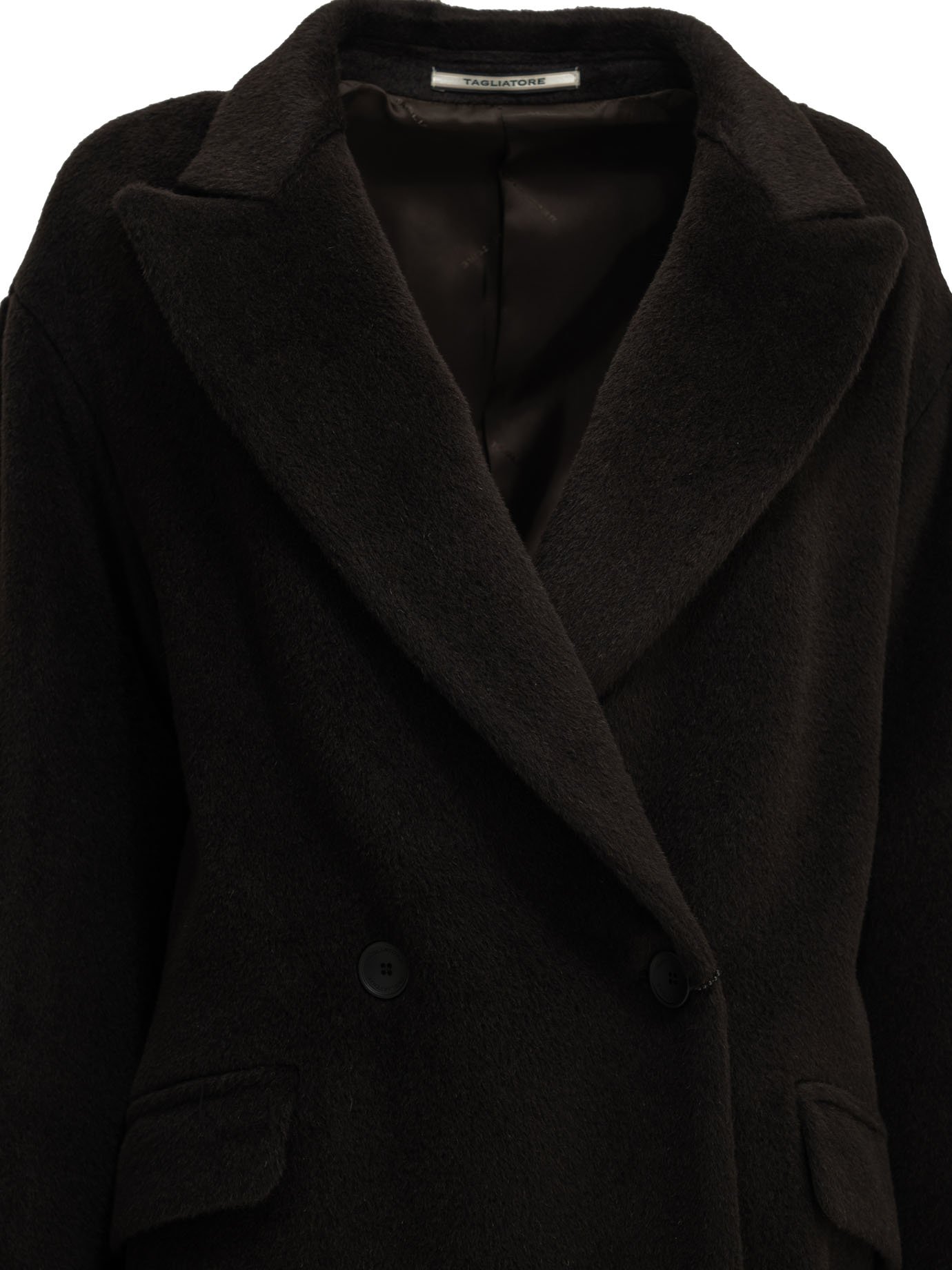 TAGLIATORE long manteau femme marron – Image 3