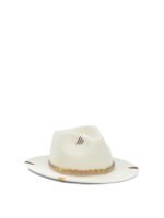 THE HAT Gang chapeau en laine femme blanc – Image 2