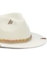 THE HAT Gang chapeau en laine femme blanc – Image 4