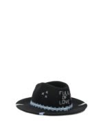 THE HAT Gang chapeau en laine femme noir – Image 3