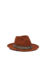THE HAT Gang chapeau en laine femme orange – Image 2