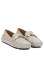 TOD'S mocassins en cuir femme blancs – Image 2