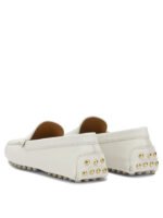 TOD'S mocassins en cuir femme blancs – Image 4