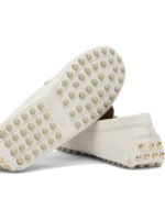 TOD'S mocassins en cuir femme blancs – Image 5