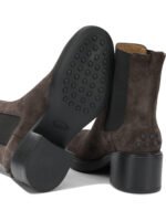 TOD'S bottes en cuir femme marron – Image 5