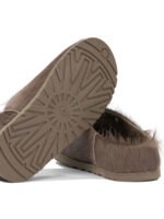 UGG sabots en cuir femme marron – Image 5
