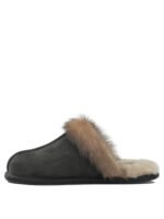 UGG chaussons en cuir femme noirs – Image 3