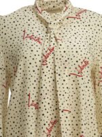 VALENTINO chemise en soie femme blanche – Image 3
