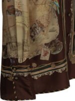 ZIMMERMANN chemise en soie bordeaux – Image 4