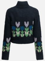 CHLOÉ Pull Bleu Femme – Image 4