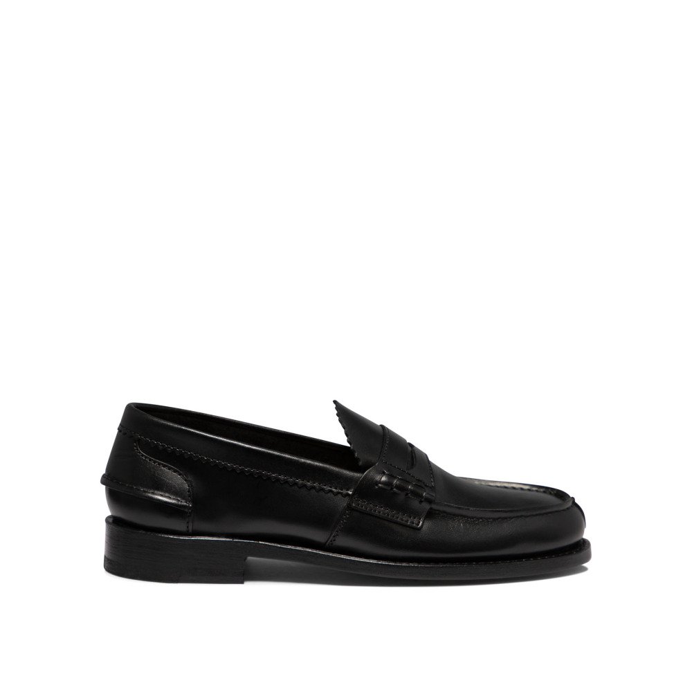S24-saxone20of20scotland-140722BLACK Saxone of scotland Mocassin Arran Noir Homme – Image 1