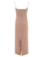 THE ATTICO Robe Midi Beige Femme – Image 2