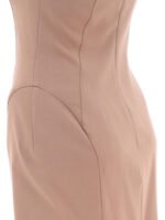 THE ATTICO Robe Midi Beige Femme – Image 4