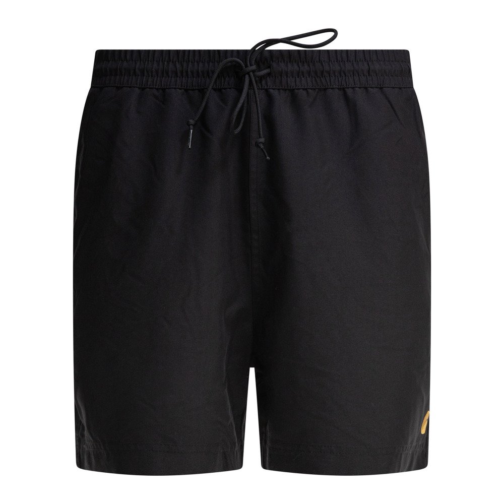 S25-carhartt20wip-I03506200FXX CARHARTT WIP Maillot de bain Chase Noir Homme – Image 1
