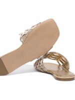 FERRAGAMO Sandale Doré Femme – Image 5