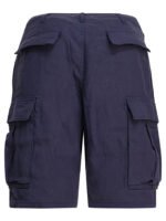 NONNATIVE Short Cargo Linen Bleu Homme – Image 2