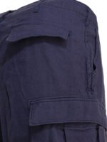 NONNATIVE Short Cargo Linen Bleu Homme – Image 4