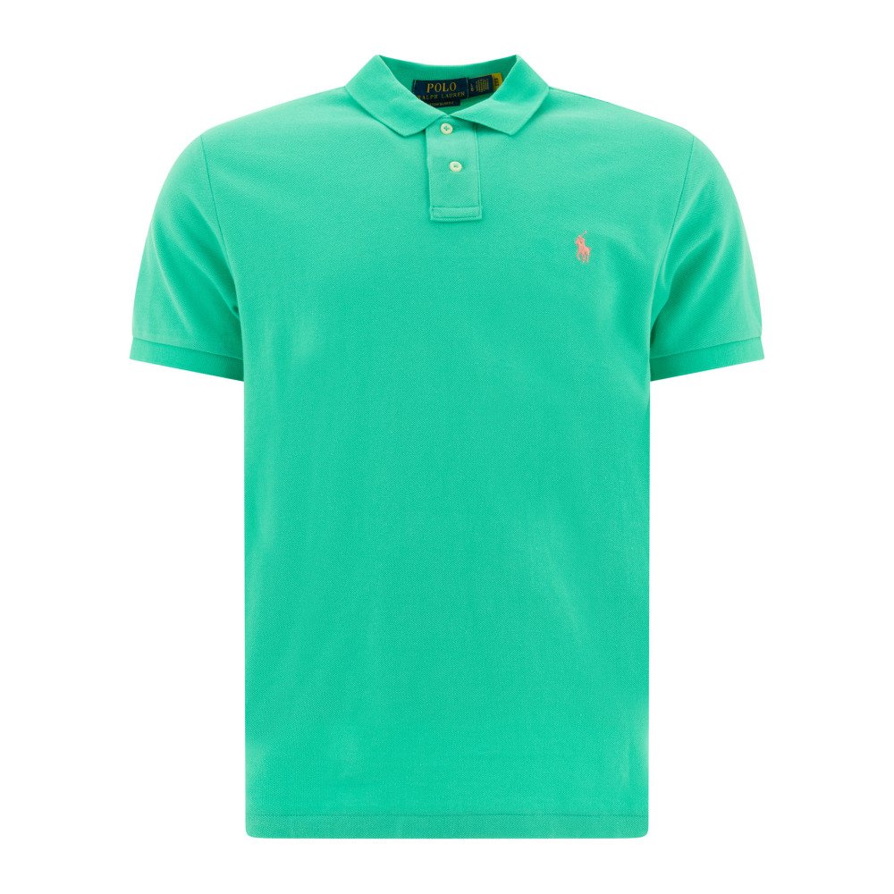 S25-polo20ralph20lauren-710782592018SUNSET20GREENC3125 POLO RALPH LAUREN Polo Pique Vert Homme – Image 1