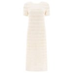SANDBEIGE Robe Blanc Femme