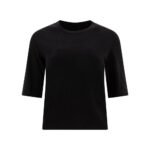 SANDBEIGE T-shirt Noir Femme