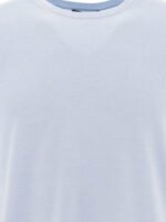 VINCE Pull Manches Courtes Bleu Clair Homme – Image 3