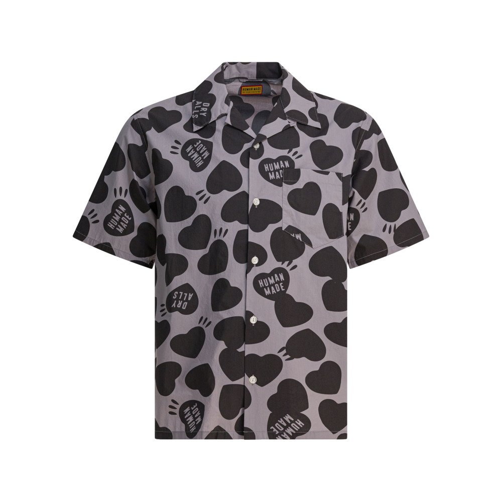 S2520W25-human20made-HM29SH026GRAY HUMAN MADE Chemise Heart Vacation Gris Homme – Image 1