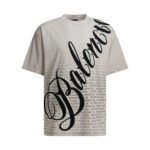 BALENCIAGA T-shirt Big B Blanc Homme