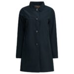 BARBOUR Veste Babbity Réversible Bleu Femme