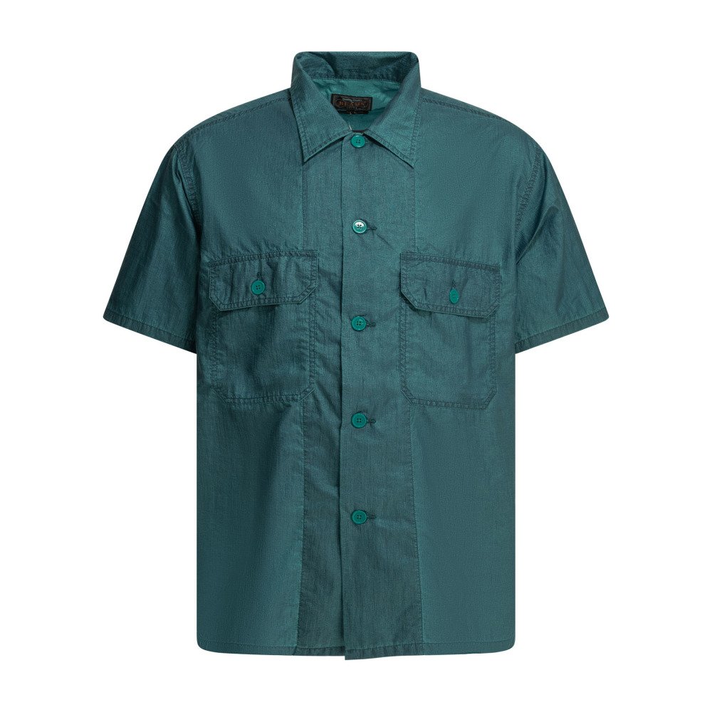 S26-beams20plus-3801026513974 BEAMS PLUS Chemise Mil Sht Bleu Homme – Image 1