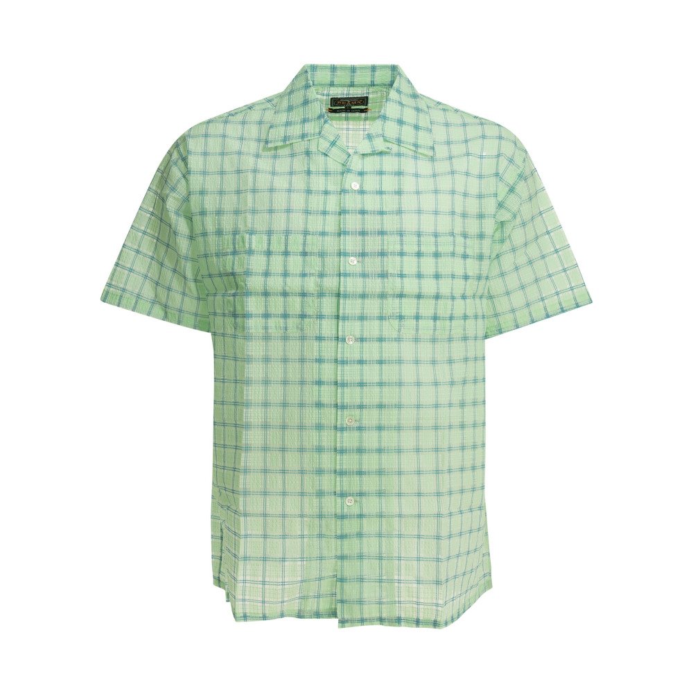 S26-beams20plus-3801027813960 BEAMS PLUS Chemise Plaid Vert Homme – Image 1