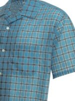 BEAMS PLUS Chemise Open Collar Bleu Clair Homme – Image 4