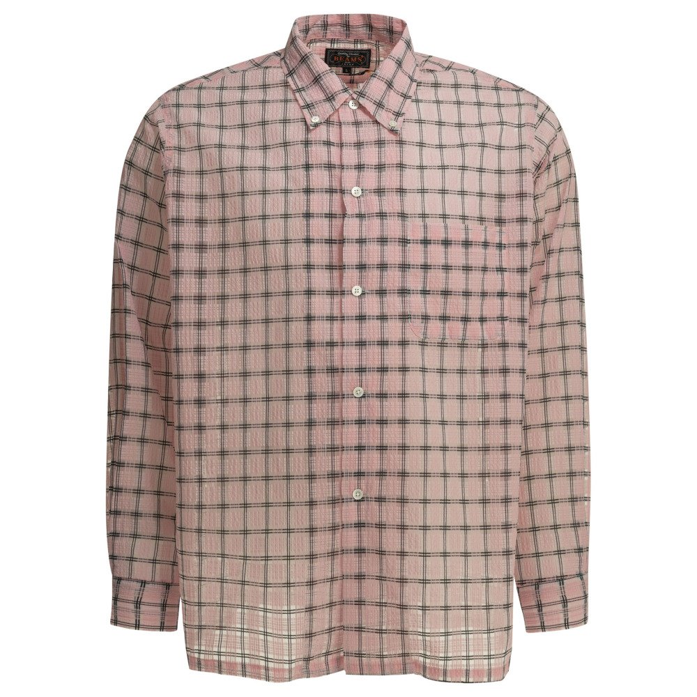 S26-beams20plus-3811192413930 BEAMS PLUS Chemise Open BD Rose Homme – Image 1